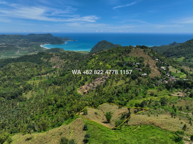 Land for sale lombok ocean view lombok